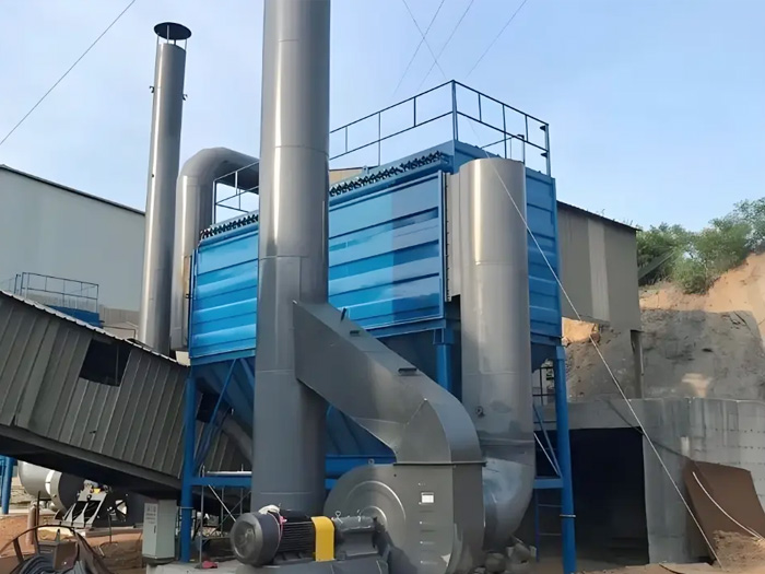 沖擊式破碎機除塵器